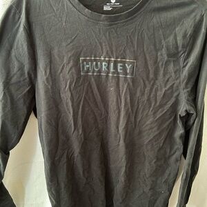 Hurley Men's Black Long Sleeve Tee